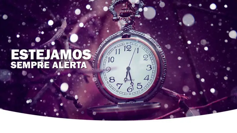Capa da pregação “ALERTAS”