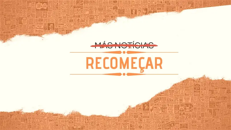 Capa da pregação “Recomeçar”