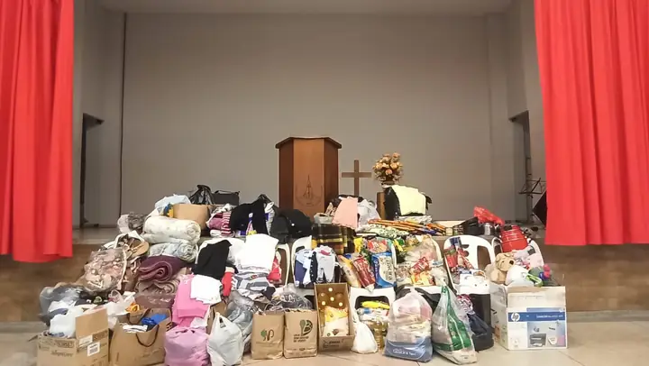 Imagens parada solidária