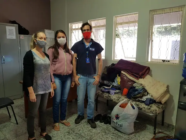 Imagens parada solidária